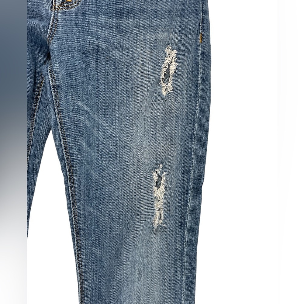 Hudson Jeans Blue Cropped Ankle Skinny Jeans - Picture 4 of 9